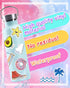Bekayshad Stickers for Water Bottles, 100 Pack Cute Vsco Vinyl Aesthetic Waterproof Stickers for Teens