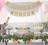 Boao 4 Pieces Baby Shower Decorations - Welcome Baby Woodland Banners Forest Animal Garland