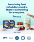 2 10 Amara Organic Baby Food | Oats and Berries | Baby Cereal to Mix With Breastmilk, Water, or Baby Formula | Baby