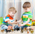 Liberty Imports 18 PCS Large Dog Figurines Playset, Realistic 4" Toy Pet Figures