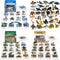 36 Small Animal Figurines, Learning & Education Toys, Realistic Dinosaur Zoo Jungle Safari Figures