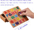 Set 2 of Wooden Alphabet and Number Shape Puzzles for Toddlers - Fun Educational Learning Game