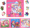 LovesTown Magnetic Travel Puzzles Book - Fairytale Magnetic Puzzles for Toddlers Learning