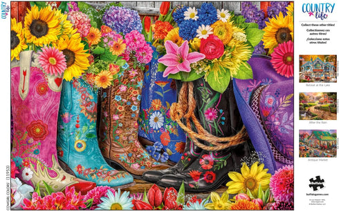 Buffalo Games - Cowgirl Colors - 1000 Piece Jigsaw Puzzle