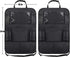 Car Backseat Organizer with 10" Table Holder, 9 Storage Pockets, Seat Back Protectors for Kids, Travel Accessories, 2