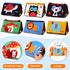 Baby Tummy Time Toys with Mirror, Books, Teethers - For 0-12 Months, Montessori Crawling Toys for Boys & Girls