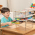 12 inches 0.75 inches Melissa & Doug Multi-Fit Metal Wire Puzzle Rack wide and deep