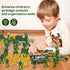 TOY Life 95 PCS Army Men Toys, Plastic Action Figures Military Playset, Gift for Boys