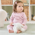 GUND Baby Sustainable Lamb Rattle, Plush Winky Lamb Stuffed Animal, 100% Recycled Materials, 7” Sensory Toy for Babies