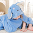 Toddler Bath Towels with Hood Elephant Hooded Towels for kids Ultra Soft Baby Bath Wrap Absorbent Toddler Blanket
