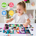 BraniacBits 100 4-6 6-8 8-10, Piece Puzzles Multicolor Fun Cats, Large Piece Jigsaw Puzzle for Kids Ages Pets Cat Theme