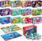 Silipull 12 Boxes Party Favors Jigsaw Puzzles in a Metal Box for
