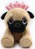 Pug-Mermaid Stuffed Animal Pug Dog Wearing Mermaid Costume Plushies Pug Dressed as Mermaid Funny Plush Toys for Kids Stuffed Puppy Animals Gift for Lover 13 Inch