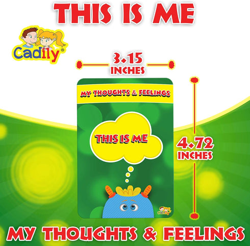 Conversation Cards for Social Skills Games, Emotional Learning Activities, Group Therapy Games for Kids, Play Therapy