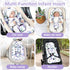 TANOFAR Infant Car Seat Insert with Removable Cushion for Baby Girls, Reversible Newborn Carseat Insert for Baby Head