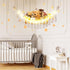 Stuffed Animal Hammock with LED Light, Toy Hammock for Stuffed Animals Storage for Kids Room Decor, Stuffed Animal Hammock Corner, White