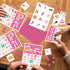 Cupcake Party Bingo Game, 24 Player Sweet Bingo Cards Set for Baking Party Favor Decoration