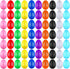 Yeshone 100 Pieces Egg Shakers Bulk Musical Instruments Percussion Maracas Egg for