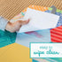 57" Infantino Foldable Soft Foam Play Mat, Baby Mat for Floor Time, Lightweight, Easy to Store, Wipeable, Multicolor