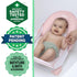 2-Position 2-Position 0-6 20 Ingenuity Foldaway Bather, Adjustable Support Baby Bath seat for Sink or Bathtub, Ages