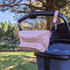 Suessie Fanny Pack Diaper Bag with Baby Changing Pad & Waterproof Wipes Pocket, Stroller Organizer