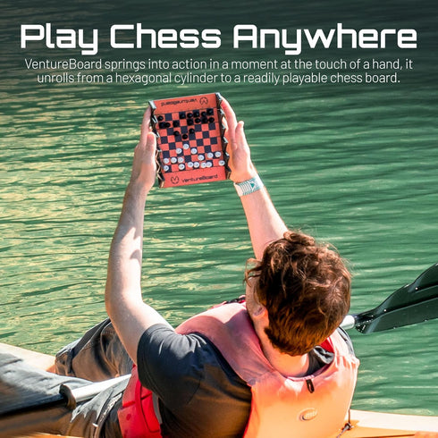 6 Inches Magnetic Unique Chess Set Board Game, Portable Travel Folding Board with 2 Extra Queens