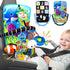Innofans Baby Car Seat Ocean Animals Toys - Kick and Play Double Sided