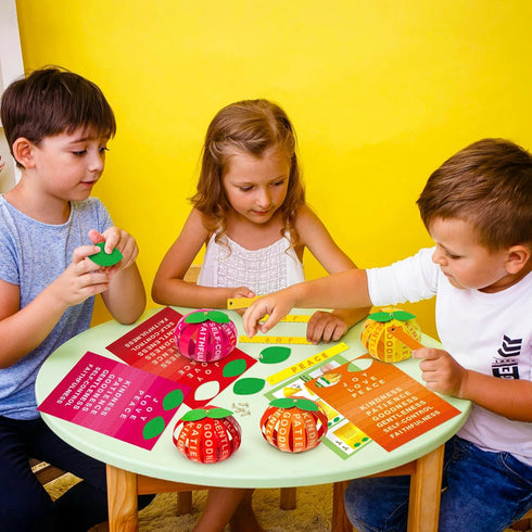 Aginc Berry 28 Set Bible Fruit Craft Kit - DIY Accent Fruitage of the Spirit Fruit Strip Craft Kit for Kids Sunday