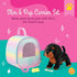 Glitter Girls – Stuffed Dog & Carrier – Doll Accessories – Teckel Puppy – Toys for Kids 3 Years+ – Slim & Pup Carrier Set