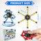 YIZER Spinners,9PCS Easter Basket Stuffers Transformable Fidget Funny Sensory Fidget Toys Deformable Chain DIY Robot