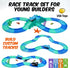 265pk Set 225 3 USA Toyz Ocean Race Tracks for Kids- Speedway Race Car Track with Flexible Roads, Shark Toy Cars