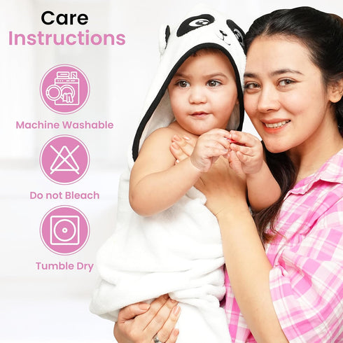 100% 500 37 37 inches Zoane Creations Rayon Hooded Baby Towels for Newborn Ultra-Soft,Highly Absorbent, GSM, x Perfect