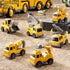 2 3 4 5 7-in-1 1-3 3-5, Set 3-9 Construction Trucks Toys for Years Old Boys - Carrier Transport Vehicle Trucks for Kids