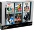 Top Puzzles James Bond Actor Debut - 1000 Piece Jigsaw Puzzle Game featuring 6 Classic Movie Posters