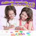 HAPMARS Make Your Own Glitter Water Bracelets Craft Kit, Gem Art Bracelet for Kids, Friendship Jewelry Making Gift