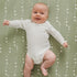 Sage Stones Organic Cotton Crib Sheet - Premium Percale for Cribs