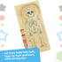 Kidzlane Girl Wooden My Body Puzzle - 29 Piece Girls Anatomy Puzzle for Kids Ages 3 Plus