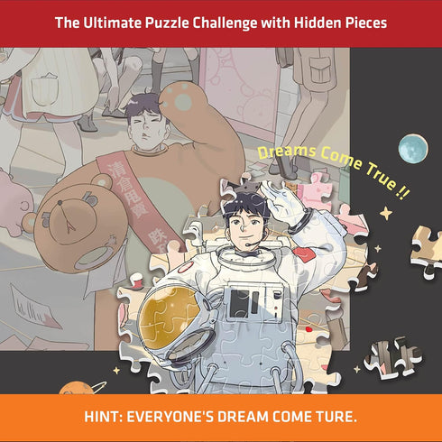 Pintoo Imagination Series Jigsaw Puzzles, 2000 Piece for Adults - Maiya - Dreams Come Challenge