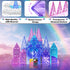 114pcs Kids,3D 3-5 4-8,STEM SKTMYY Magnetic Tiles for Diamond Princess Ice Castle, Magnetic Tiles Age Educational Toys