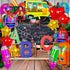 ZHWKMYP 38 Pcs Back to School Balloons, School Helium Mylar Balloon, Apple Pencil Crayon Bus Helium Foil Balloons