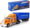 AIUAZA 1/65 Truck Model, Detachable Cargo Container, Children's Toy, Alloy Semi Truck, Trailer