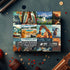 Cat Puzzles for Adults 1000 Pieces and up, National Parks Puzzle Series Kitty Travels Yellowstone Glacier
