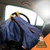 '-40x30"(Highland Dear Baby Gear Car Seat Cover for Boys & Girls - Baby Carseat Canopy w/Snap Opening - Infant Seat