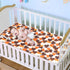 miaozhen 28" 52" Cooling Baby Mattress x Breathable Colorful Gradient Heart Khaki White Crib Padding for Kids, Adult