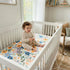 2 52"x 28", Muslin Crib Sheets for Girls Boys Pieces, Soft and Breathable Sheets for Standard Crib Mattress, Cotton