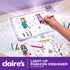 330-Piece 8+ Claires Light-Up Fashion Designer LED Tracing Tablet - Arts & Crafts Kit| Fashion Templates, Stickers