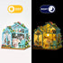 BenBen DIY Miniature House Kit, Mini House Building Kit for Adults, Model Craft Kits with Furniture, Tiny Dollhouse