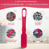 MR CHIPS Made in USA Magnetic Wands with 3/4 Inch Plastic and Metal Rings - 100 pcs Reusable Storage Bag