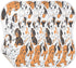 YEGAME Set 1 11 22 Inch Muslin Baby Burp Cloths of - Cute Dog Super Absorbent Cotton Burping Rags Soft Baby Washcloths