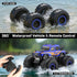 6+, 4X4 2.4GHz 1/18 WayEee Remote Control Car Toys for Kids RC Car Waterproof Monster Truck Toys, Amphibious Pickup